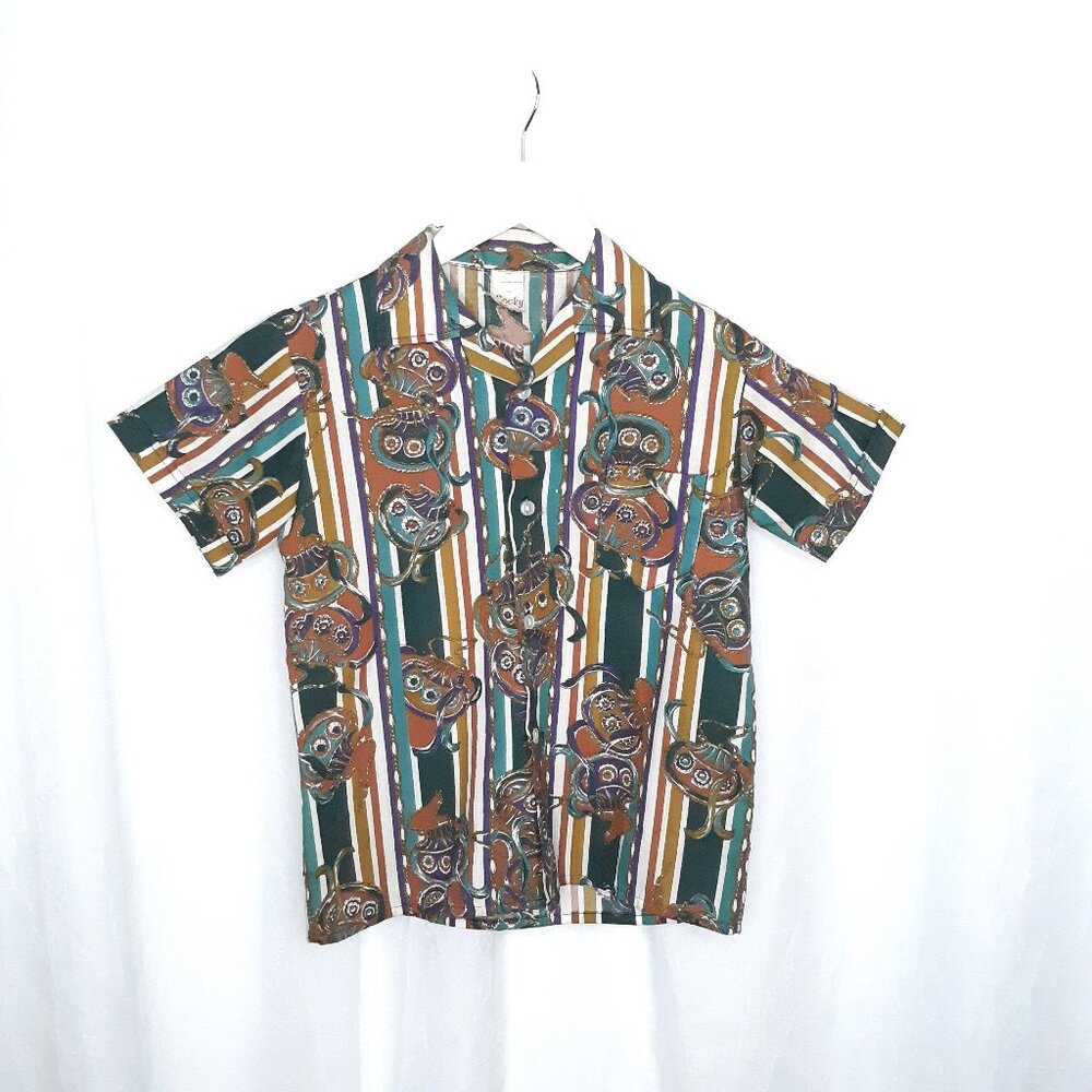 Vintage Late 60's-70's Rocky Boys Button Down